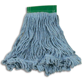Rubbermaid® Medium Super Stitch Cotton/Synthetic Wet Mop with Headband 6/Case - FGD25206BL00 FGD25206BL00