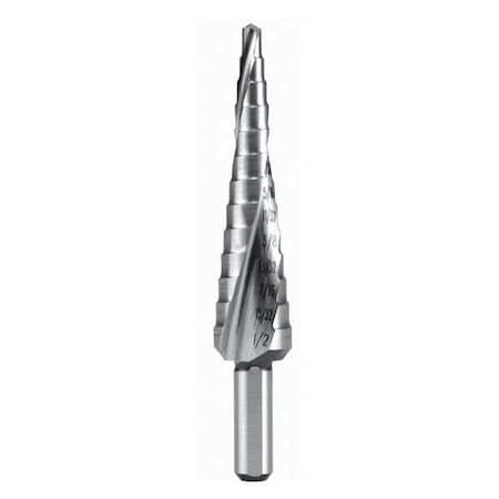 Step Drill Size 2, 1/8 -1/2