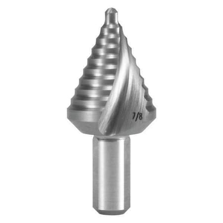 Step Drill Size 8, 7/8