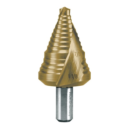 Step Drill Bit, HSS TIN Size No. 9 MPN:101709T