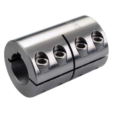 Rigid Shaft Coupling, One Piece, 1-3/16in. MPN:CLC-19-19-SS