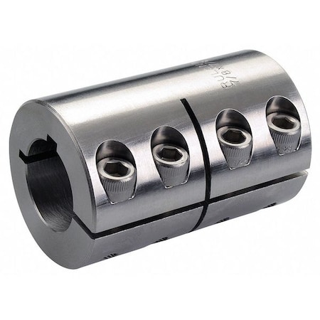 Coupling, One Piece, Bore Dia 1 3/8 In MPN:CLC-22-22-SS
