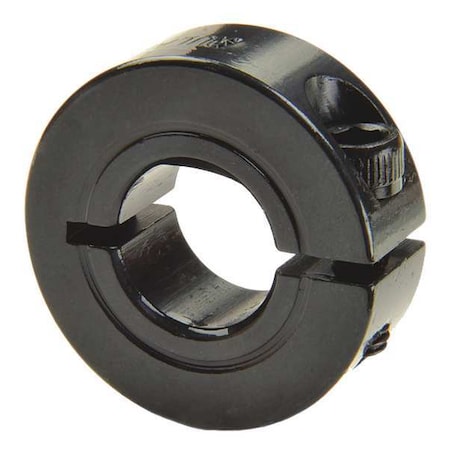 Shaft Collar, D-Bore, 1Pc, 1 In, Steel MPN:CLD-16-F
