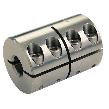 Rigid Shaft Coupling, One Piece, 1-7/16in. MPN:CLX-23-23-SS