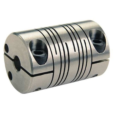 Coupling, 6 Beam Clamp, Bore 3/8 x 1/4 In MPN:FCR16-6-4-SS