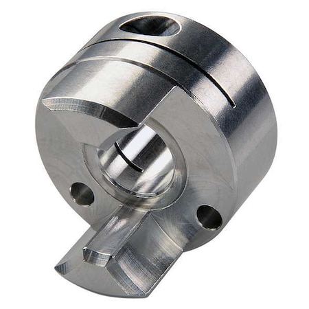 Curved Jaw Coupling Hub, 1/2