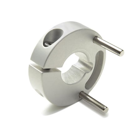 CntrlFlx Cplng Hub, Double, Bore 12mm, OD37.0mm, Aluminum, MCPRD37-12-A MPN:MCPRD37-12-A