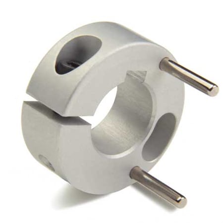 Controlflex Coupling Hub w/Key, Double, Bore 10mm, OD 19.0mm, Alum MPN:MCPRDK19-10-A