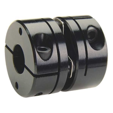 Motion Control Coupling, 10x6, Aluminum, M3 MPN:MDCS25-10-6-A