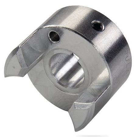 Curved Jaw Coupling Hub, 8mm, Aluminum MPN:MJSC25-8-A