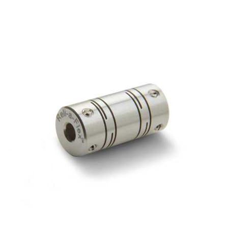 Slit Coupling, Set Screw, Long, Bores 2x1.5mm, OD 6.0mm, Aluminum MPN:MRLS6-2-1.5-A