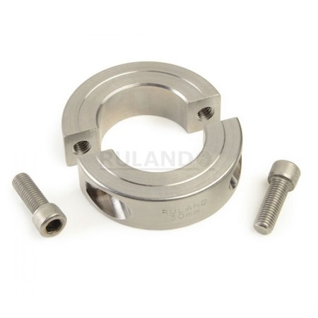 Shaft Collar, Stainless Steel, (2) Clamp Screw, 9.6 N-m MPN:MSP-15E-ST