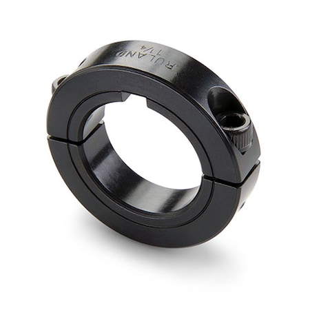 Keyed Collar, 1pc Clamp, Bore 18mm, OD 36mm, Steel MPN:MSPK-18-F