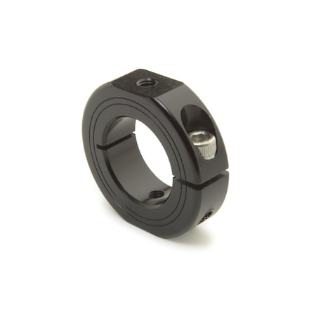 Mountable Collar, 1pc Clamp, Bore 10mm, Anod Aluminum, OD 24mm MPN:OF-MCL-10-AN