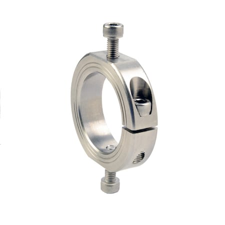 Mountable Collar, 1pc Clamp, Bore 0.6250