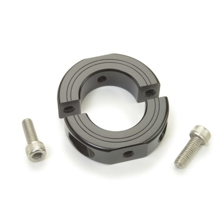 Mountable Collar, 2pc Clamp, Bore 10mm, Anod Aluminum, OD 24mm MPN:OF-MSP-10-AN