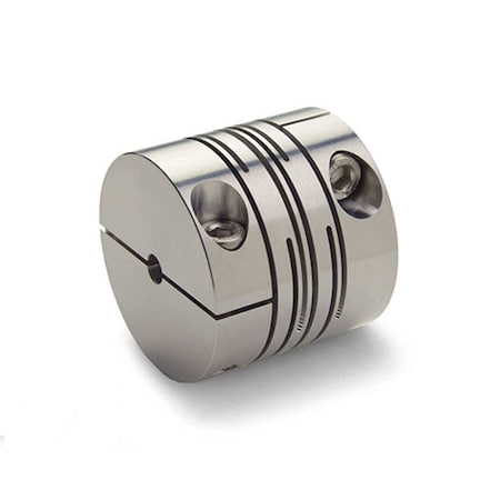 Slit Coupling, Clamp, Short, Bores 0.250