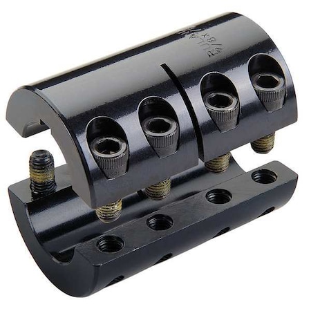 Rigid Shaft Coupling, Two Piece, 1-3/16in. MPN:SPC-19-19-F