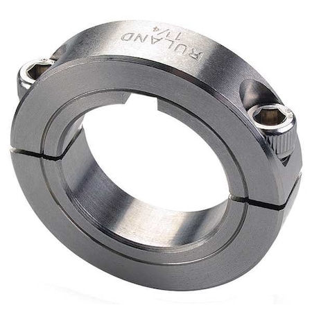 Shaft Collar, Clamp, 2Pc, 2-7/16 In, 303 SS MPN:SPK-39-SS