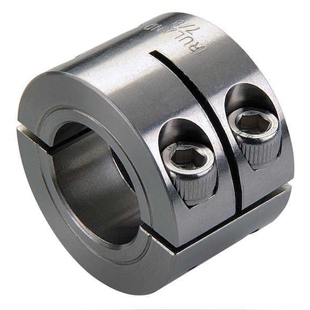 Shaft Collar, Clamp, 2Pc, 3/16 In, 303 SS MPN:WSP-3-SS