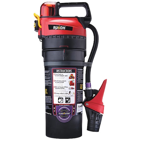 Reloadable Fire Extinguisher, 6.5 lb Capacity, Class BC, UL Rating40B:C 13 sec, Discharge Time: MPN:0930002