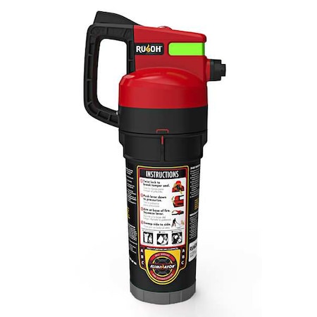 Fire Extinguisher, 2.5 lb Capacity, Class ABC, UL Rating1A:10B:C 9 sec, Discharge Time: MPN:0930003