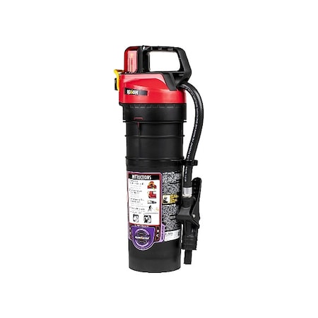 Portable Handheld Fire Extinguisher, 10 lb Capacity, Class BC, UL Rating1A:20B:C, Purple K MPN:9312
