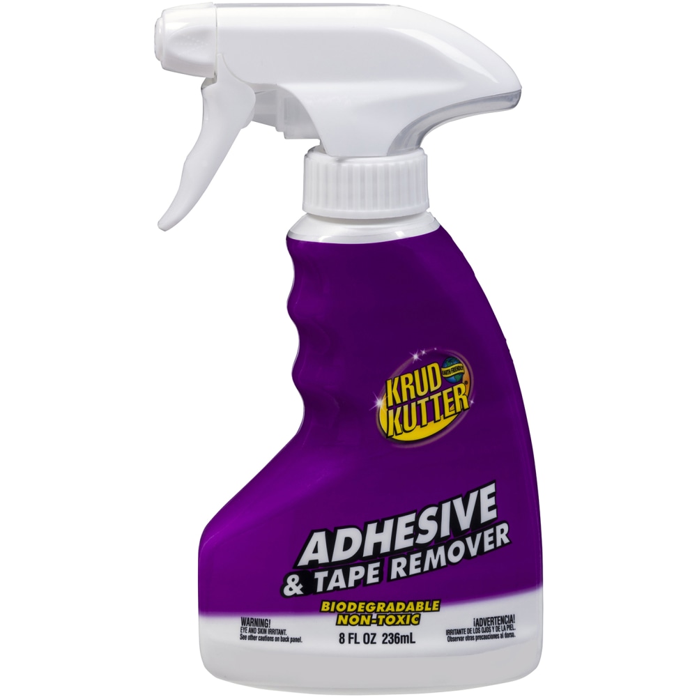 Krud Kutter Pro Adhesive & Tape Remover Spray, 8 Oz, Pack Of 6 Bottles MPN:336247