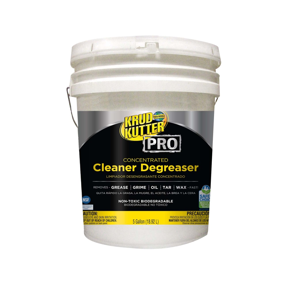 Rust-Oleum Krud Kutter Pro Concentrated Cleaner Degreaser, 5 Gallon, White MPN:352257