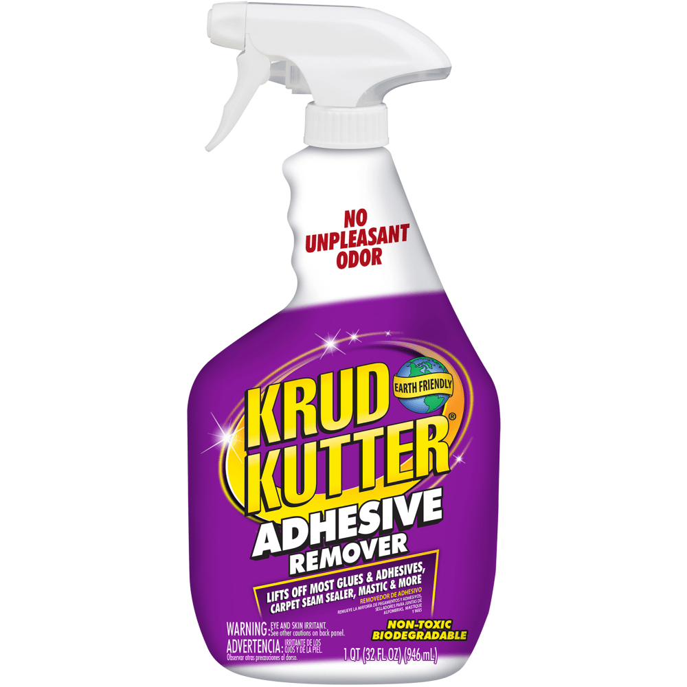 Krud Kutter Pro Adhesive Remover Spray, 32 Oz, Pack Of 4 Bottles MPN:AR324
