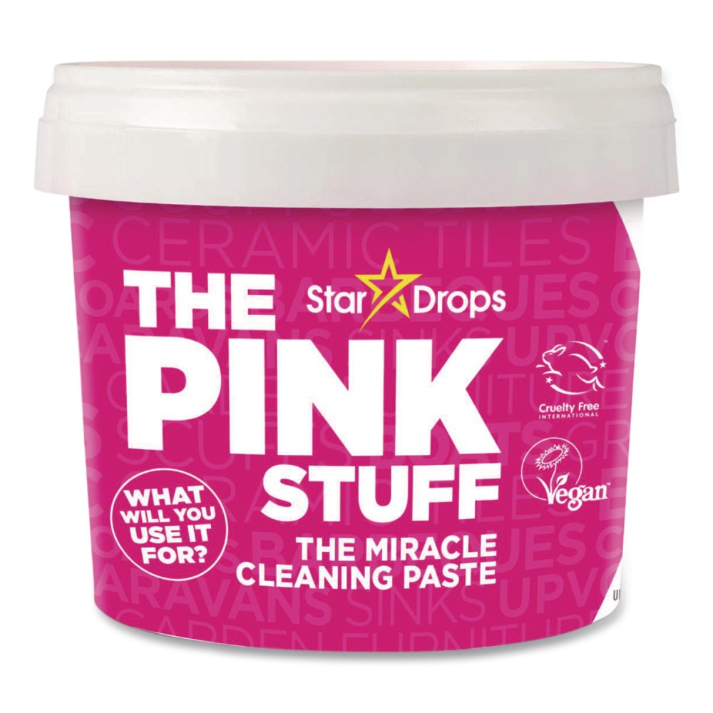 The Pink Stuff Miracle Cleaning Paste, Fruity Scent, 17.6 oz Jar MPN:RST823781