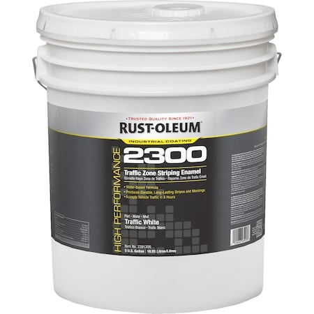 White High Performance 2300 Striping Paint MPN:2391300