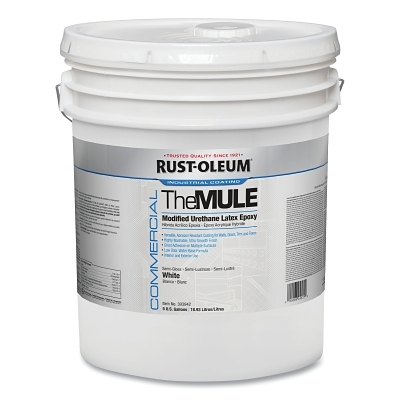 The Mule Semi-Gloss White 5 Gallon MPN:393942