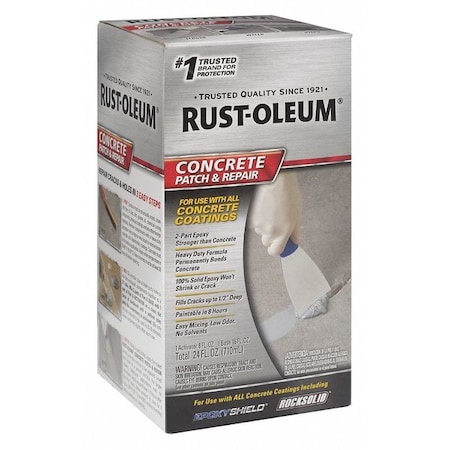 Concrete Repair Compound, Box, Gray, Concrete Patch & Repair MPN:301012