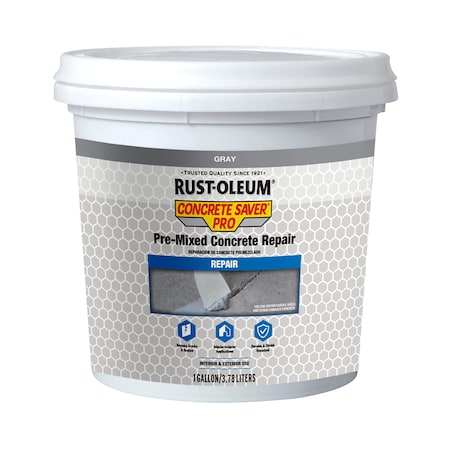 Concrete Repair Compound, 1 gal, Gray MPN:392528