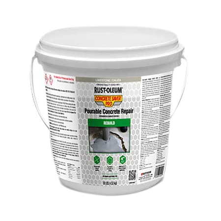 Concrete Repair Compound, 10 lb, Gray MPN:392533