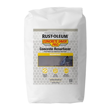 Concrete Resurfacer, 40 lb, Gray MPN:392535