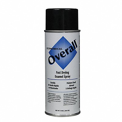 Spray Paint Black 10 oz Net Weight MPN:V2402830V