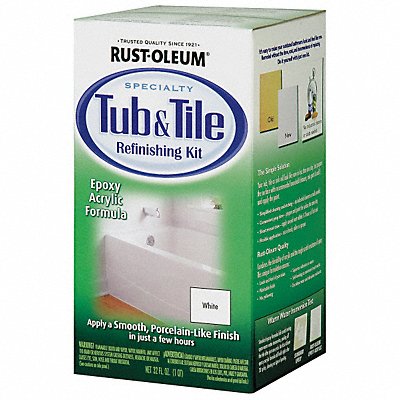 Tub/Tile Refreshing Kit White 1 qt Box MPN:384165