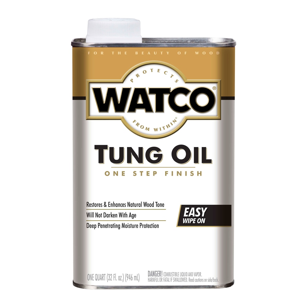Watco Tung Oil, 32 Oz, Case Of 4 Bottles MPN:266634