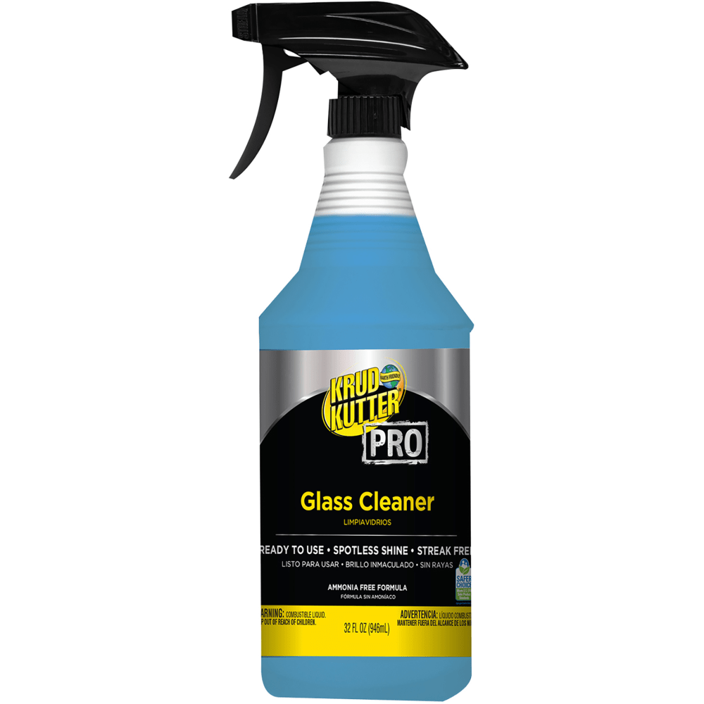 Krud Kutter Pro Glass Cleaner, 32 Oz, Pack Of 6 Bottles MPN:352245