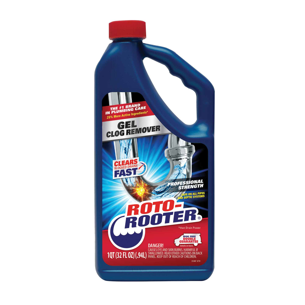 Rust-Oleum Roto Rooter Clog Remover, 32 Oz, Case Of 6 Bottles MPN:351403