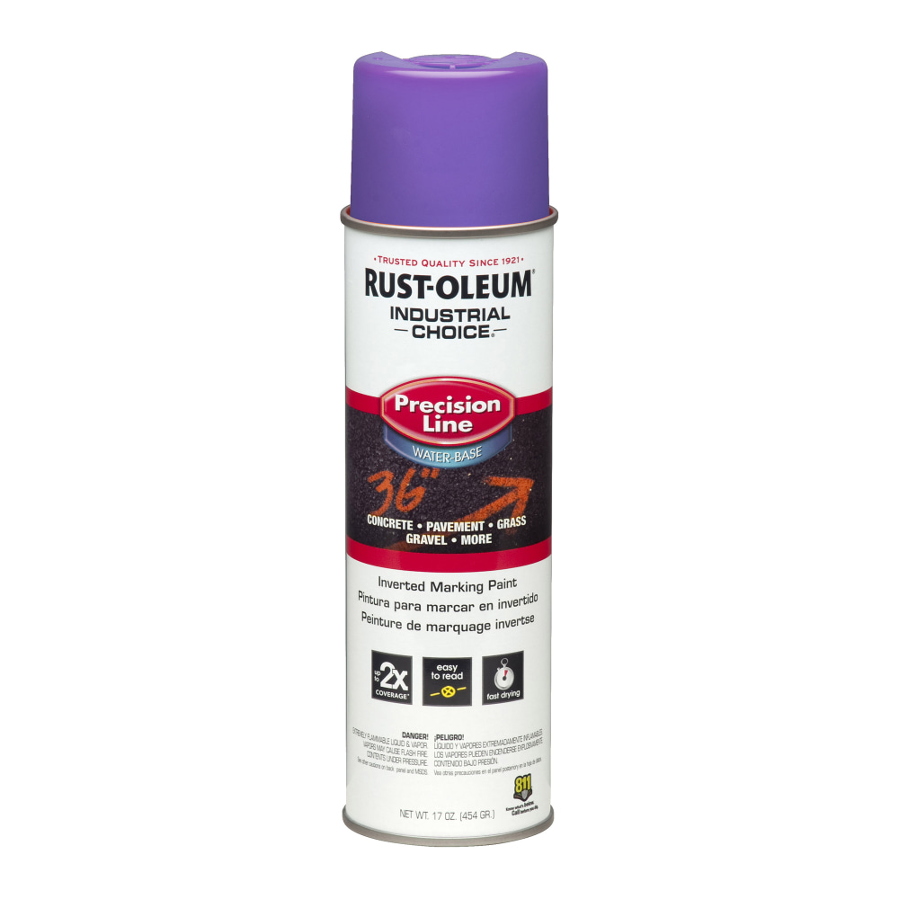 FLOR. Purple w/B Markingspray Paint 17 Fl Oz MPN:1869838