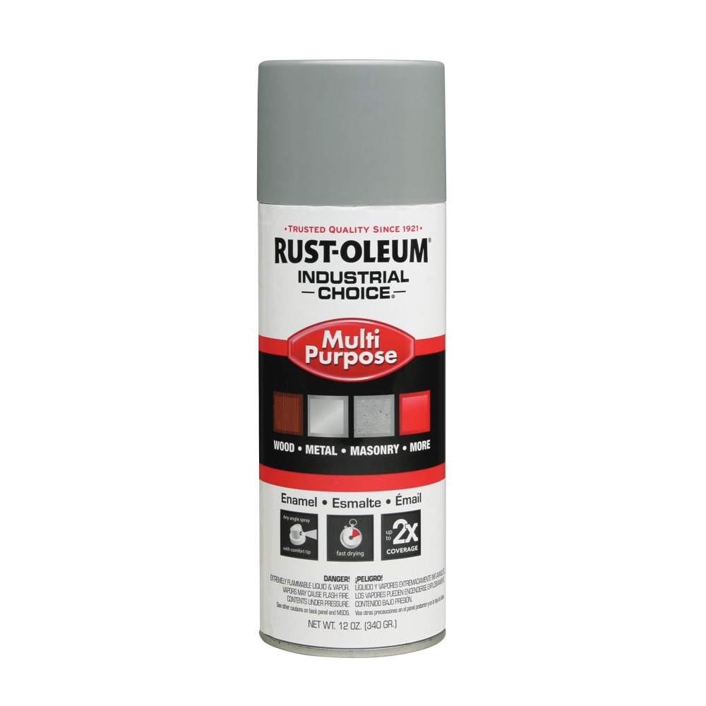 Industrial Choice 1600 Enamel Aerosol 61 Lt Gray MPN:214645