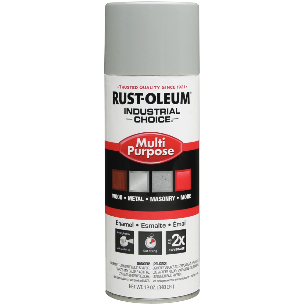 Industrial Choice 1600 Enamel Aerosol 70 Lt Gray MPN:214647