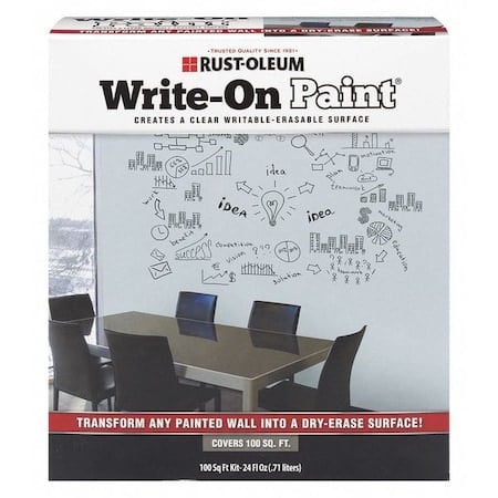 Ind Specialty Write-On Paint Clear 100 Sq Ft MPN:72110