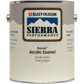 Rust-Oleum Sierra Performance Beyond 0 VOC Acrylic Enamel Gloss Black Gallon Can - 208058 208058 - Pkg Qty 2
