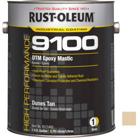 Rust-Oleum 9100 System 340 VOC DTM Epoxy Mastic Dunes Tan Gallon Can - 9171402 9171402 - Pkg Qty 2