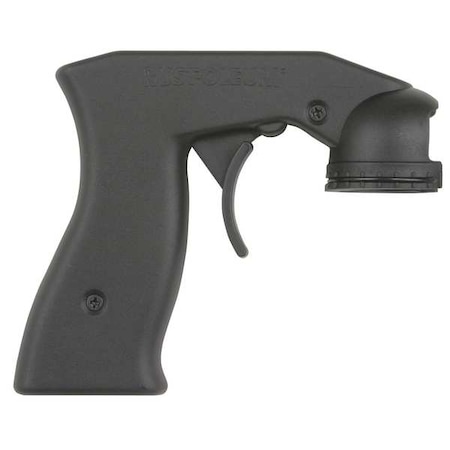 Spray Can Grip, 4 1/2 in Lg, 1 1/2 in Wd, Black, Aerosol Spray Can MPN:243546