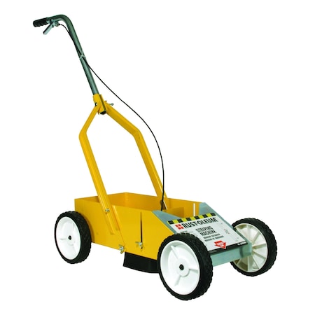 High Performance Paint Striping Machine, Adjustable Line Width 2-4 in, Multi-Terrain Wheels, Steel MPN:2395000